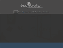 Tablet Screenshot of beachparadise.com.au